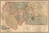24"x36" Gallery Poster, map of Siskiyou County, California 1887