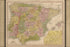 24"x36" Gallery Poster, map of Spain and Portugal 1844