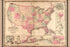 24"x36" Gallery Poster, map of United States 1862