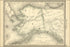 24"x36" Gallery Poster, map of alaska 1881