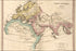 24"x36" Gallery Poster, map of ancient europe asia africa 1826