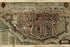 24"x36" Gallery Poster, map of antwerp 1612