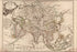 24"x36" Gallery Poster, map of asia 1700 in french p2