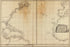 24"x36" Gallery Poster, map of atlantic ocean 1800