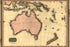 24"x36" Gallery Poster, map of australia and new zealand 1818