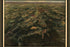 24"x36" Gallery Poster, map of battle field of Gettysburg today pub 1913