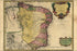 24"x36" Gallery Poster, map of brazil 1719