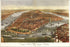 24"x36" Gallery Poster, map of city of New York 1870 by currier & ives