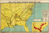 24"x36" Gallery Poster, map of civil war fourth year