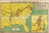 24"x36" Gallery Poster, map of civil war second year