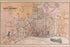 24"x36" Gallery Poster, map of detroit 1891