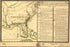 24"x36" Gallery Poster, map of florida 1742 in spanish