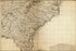 24"x36" Gallery Poster, map of florida georgia north south carolina 1733