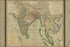 24"x36" Gallery Poster, map of india vietnam cambodia indonesia 1783