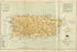 24"x36" Gallery Poster, map of island of Puerto Rico 1898