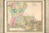 24"x36" Gallery Poster, map of louisiana 1848