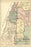 24"x36" Gallery Poster, map of modern palestine israel holy land 1881