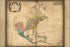 24"x36" Gallery Poster, map of north america pre united states 1754