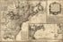24"x36" Gallery Poster, map of north america pre united states 1757 p10