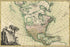 24"x36" Gallery Poster, map of north america pre united states 1762 p2