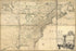 24"x36" Gallery Poster, map of north america & united states 1792