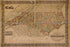 24"x36" Gallery Poster, map of north carolina 1857