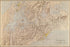 24"x36" Gallery Poster, map of panama canal 1947 us army map service