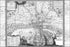 24"x36" Gallery Poster, map of paris france circa 1180
