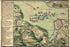 24"x36" Gallery Poster, map of siege of Quebec City canada in 1670