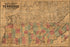 24"x36" Gallery Poster, map of the State of Tennessee 1862