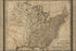 24"x36" Gallery Poster, map of the United States 1780