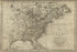 24"x36" Gallery Poster, map of the United States of North America 1784