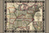 24"x36" Gallery Poster, map of the United States of america 1852