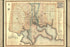 24"x36" Gallery Poster, map of the city of Baltimore 1822