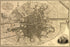 24"x36" Gallery Poster, map of the city of Dublin ireland 1797