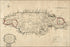 24"x36" Gallery Poster, map of the island of Jamaica 1773