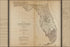 24"x36" Gallery Poster, map of the state of Florida 1873