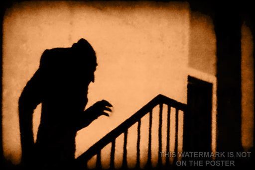 24"x36" Gallery Poster, nosferatu p2 Shadow of Count Orlok, in the film Nosferatu