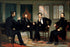 24"x36" Gallery Poster, peacemakers Sherman, Grant, Lincoln, and Porter aboard the River Queen by george p. a. healy