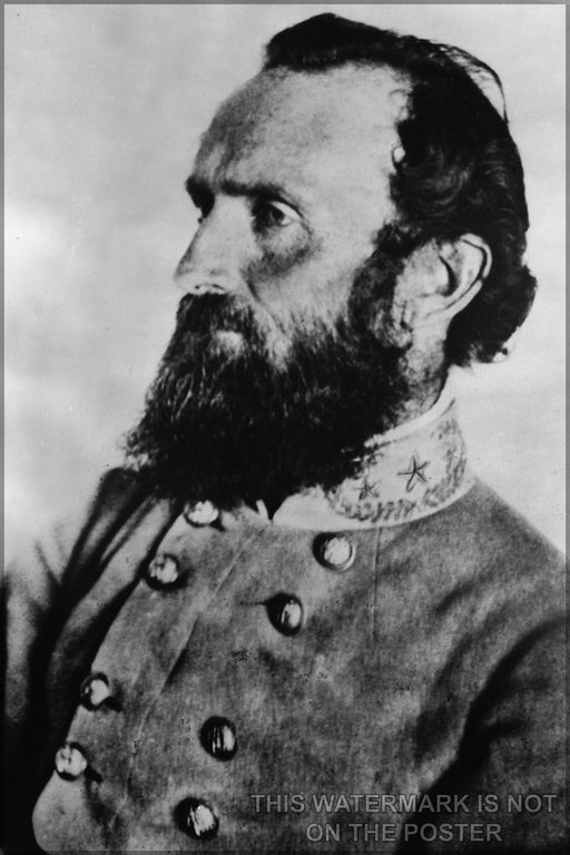 24"x36" Gallery Poster, stonewall jackson