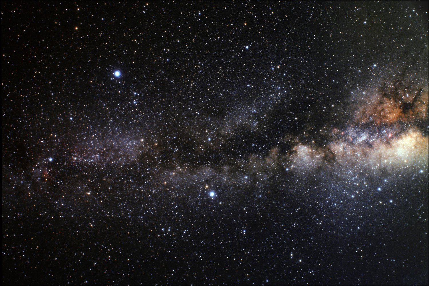 24"x36" Gallery Poster, summer triangle vega altair deneb