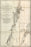 24"x36" Gallery Poster, survey map of Lake Champlain, by Brassier 1776