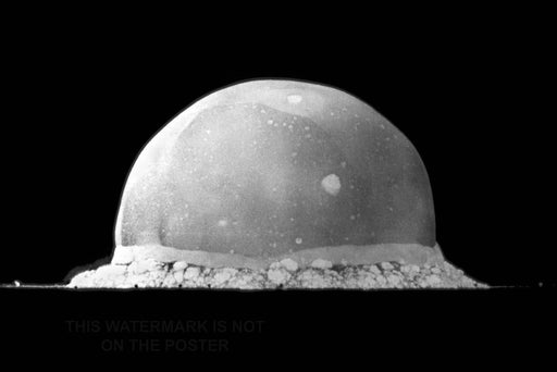 24"x36" Gallery Poster, trinity nuclear blast